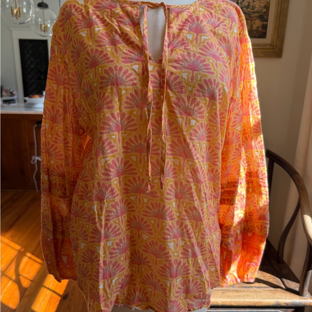 Nic + Zoe Floral Print Blouse
